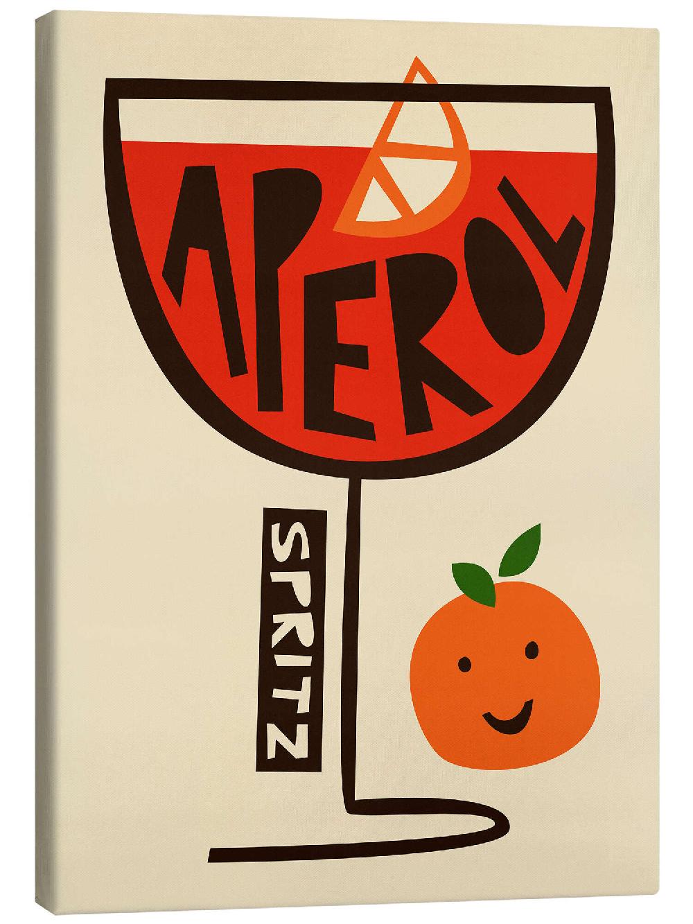 posterlounge Canvas print Aperol Spritz Art