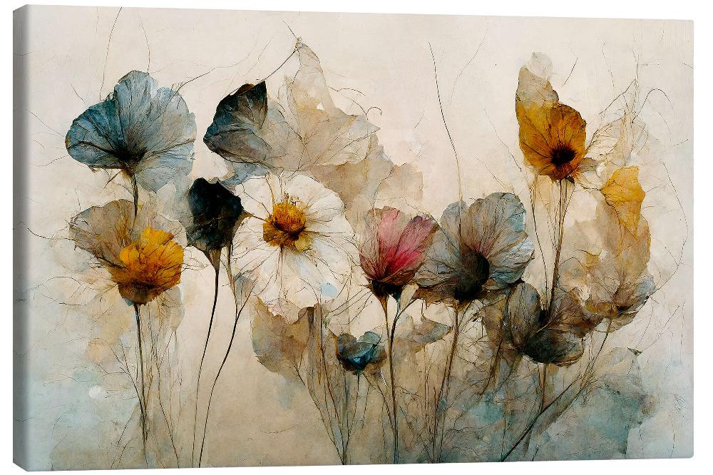 posterlounge Canvas print Dried Flower Arrangement