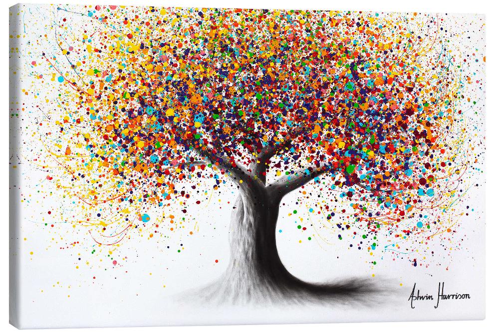posterlounge Canvas print Rainbow Soul Tree