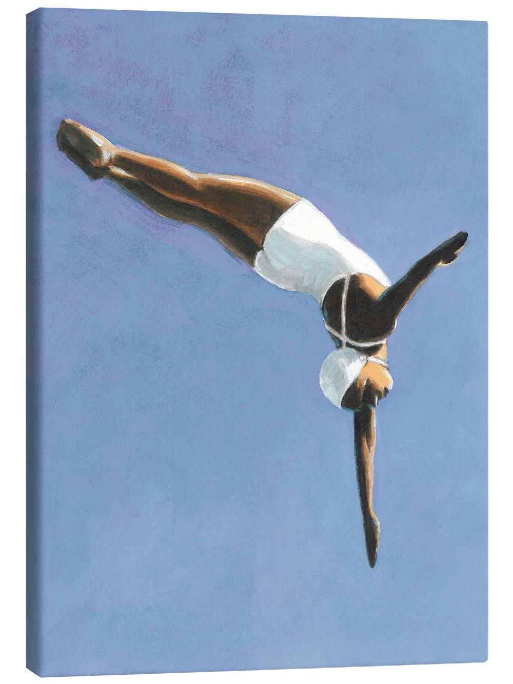 posterlounge Canvas print Schoonspringen