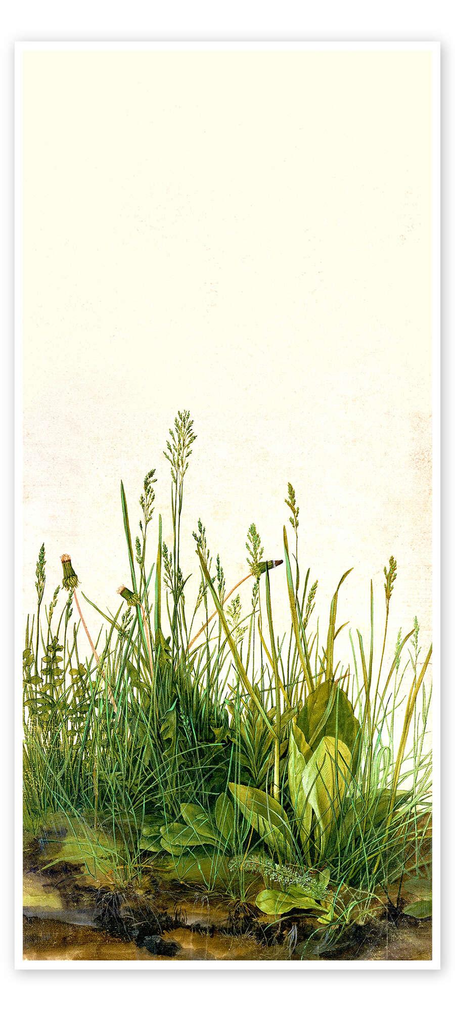 posterlounge Deurposter De grote graszode