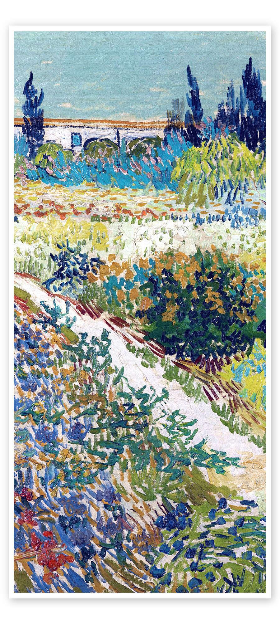 posterlounge Deurposter Tuin te Arles (detail)