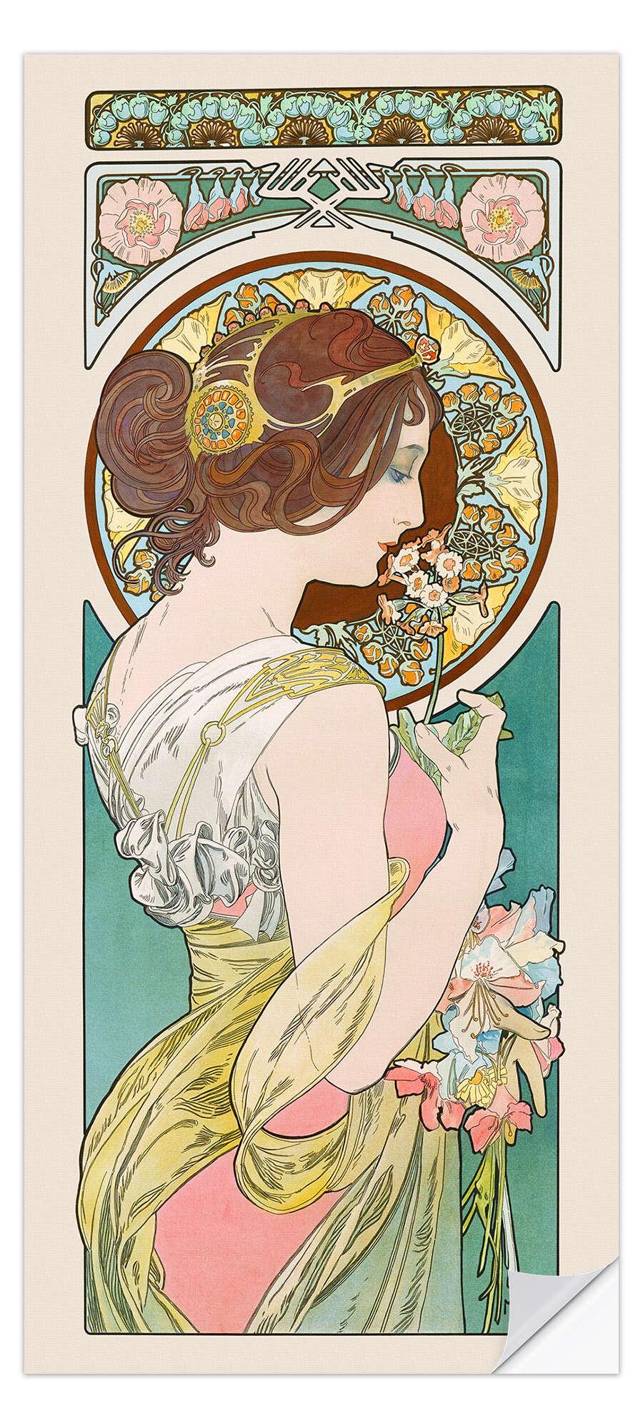 posterlounge Deursticker De sleutelbloem