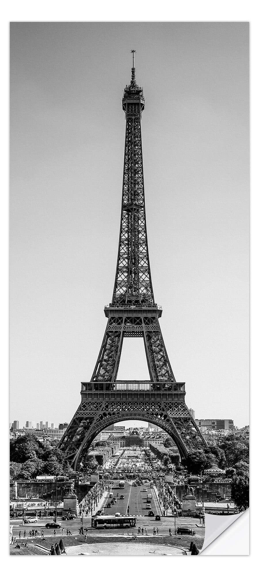 posterlounge Deursticker Eiffeltoren in Parijs