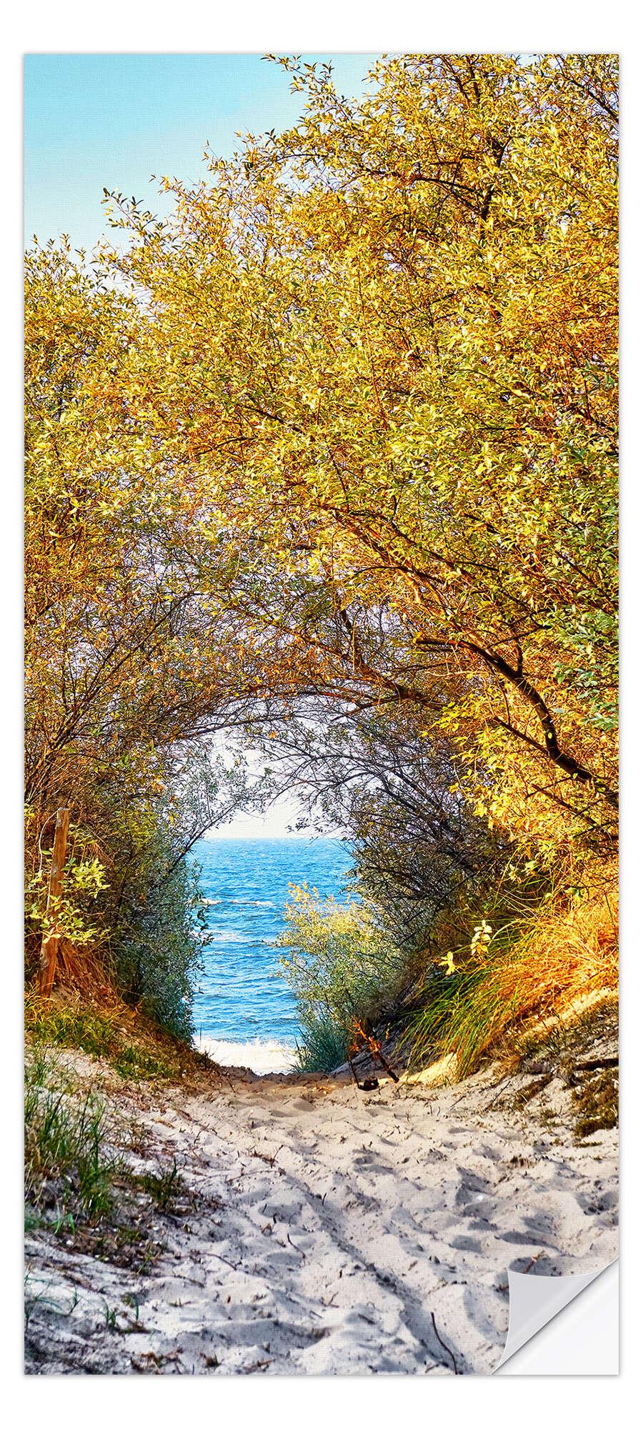 posterlounge Deursticker Golden Dune