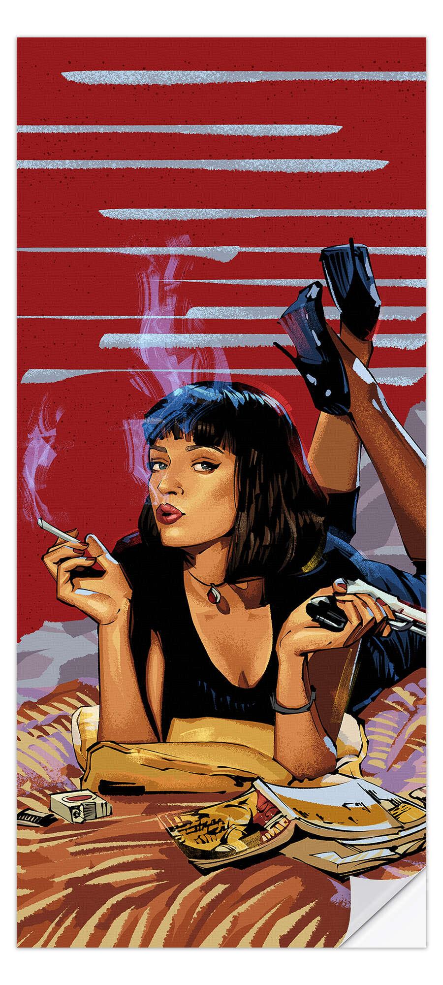 posterlounge Deursticker Pulp Fiction