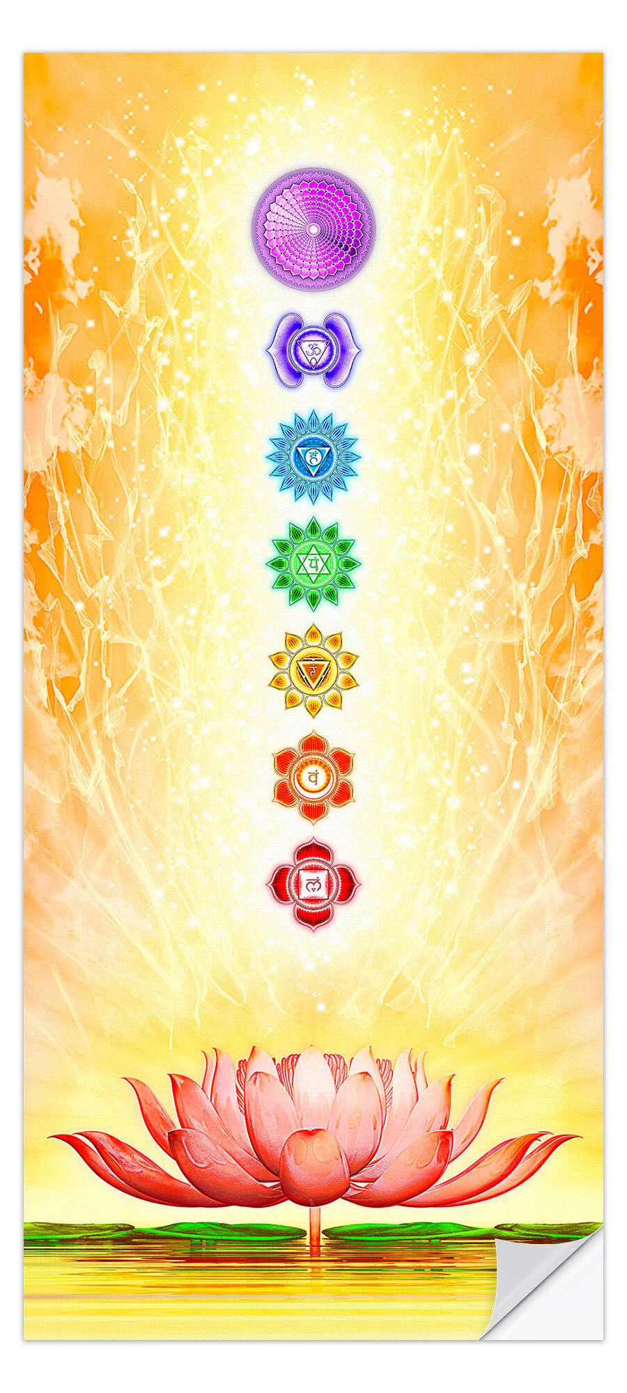posterlounge Deursticker Sacred Lotus