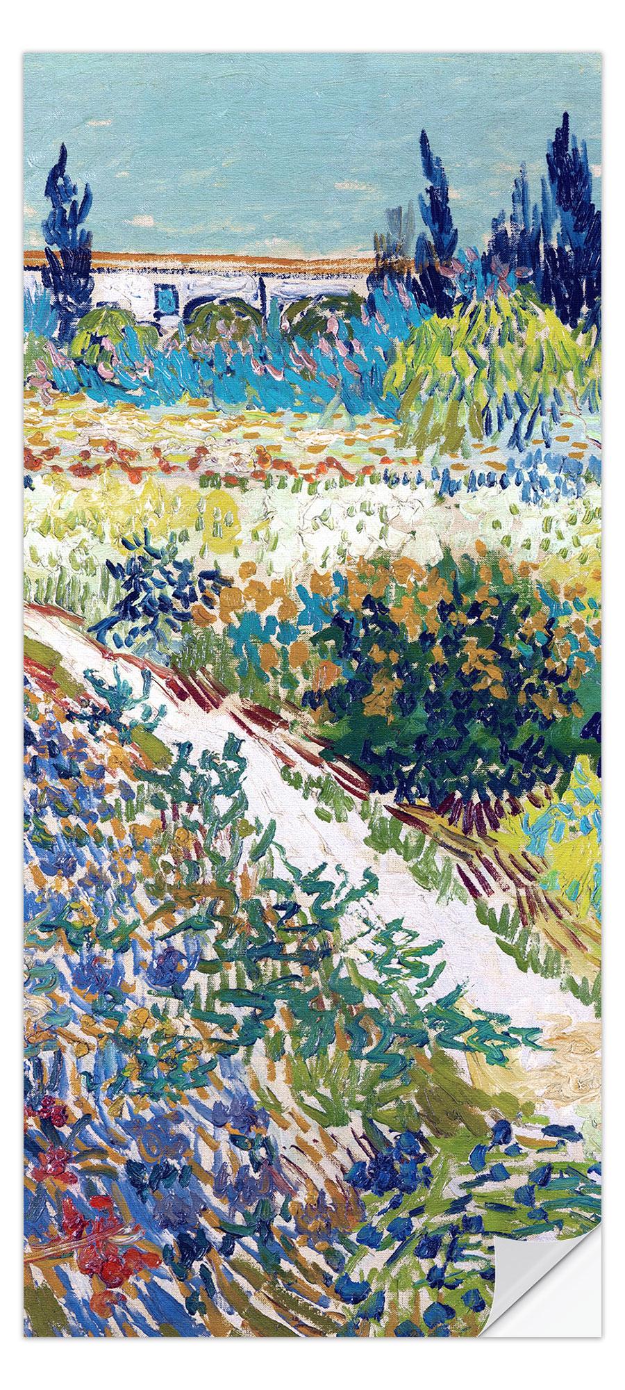 posterlounge Deursticker Tuin te Arles (detail)