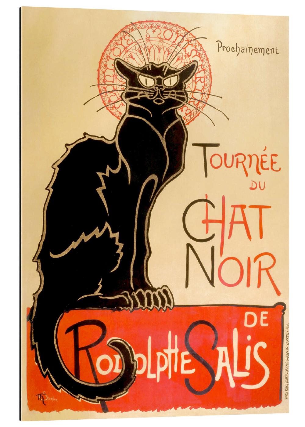 posterlounge Gallery print Le Chat Noir