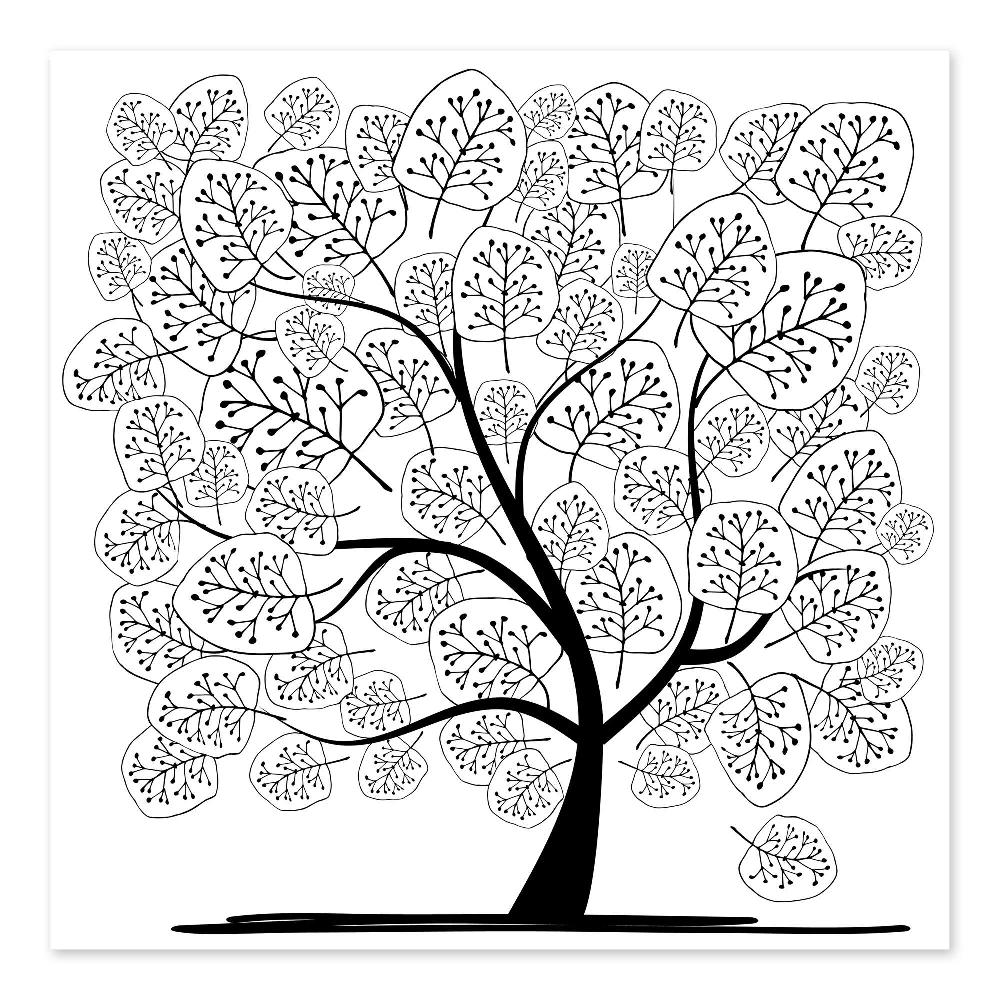 posterlounge Kleurposter Levensboom