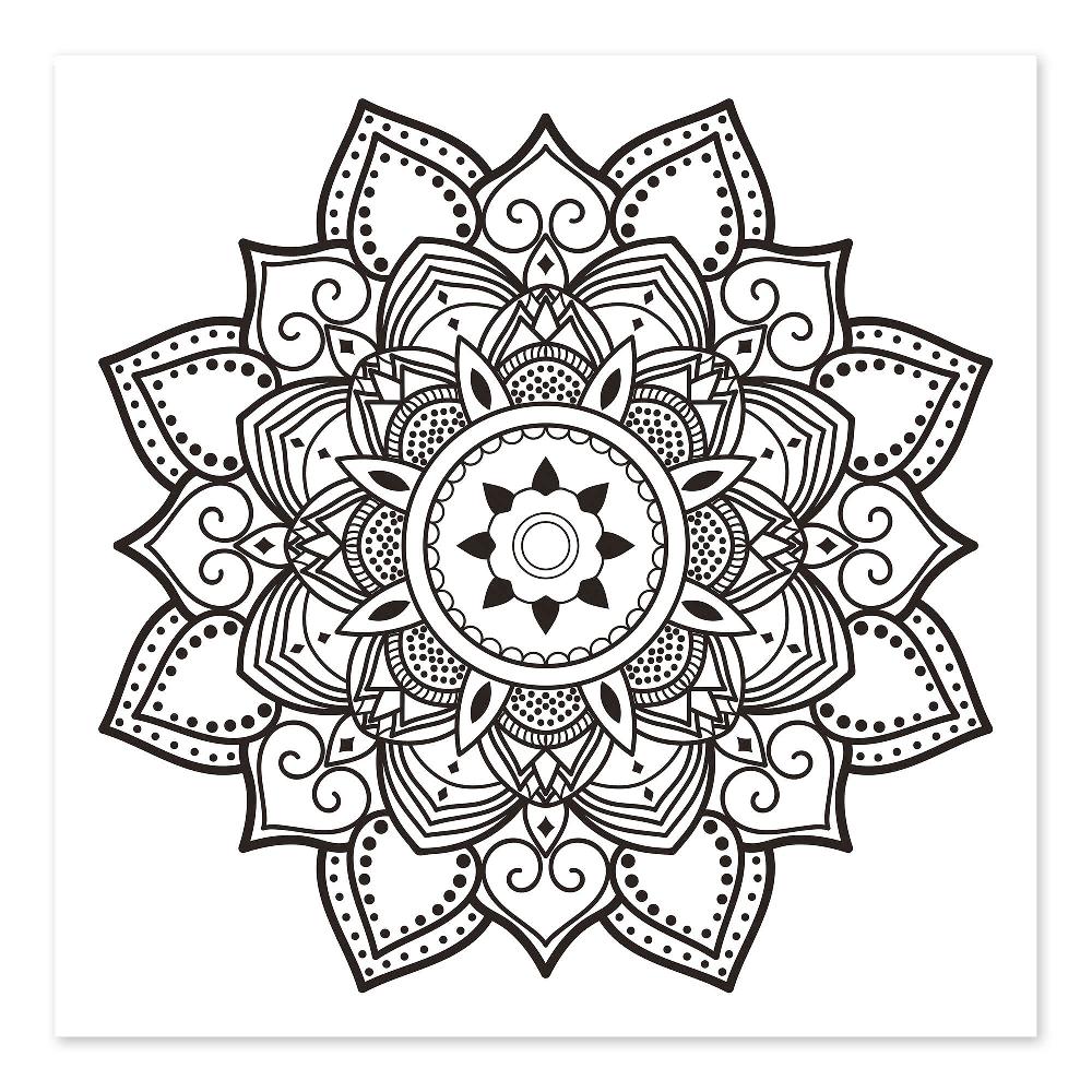 posterlounge Kleurposter Mandala