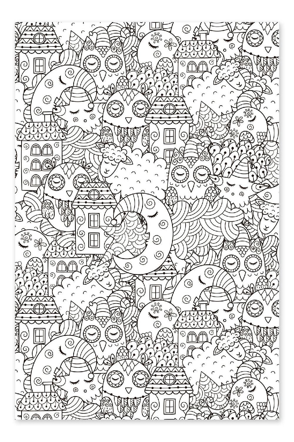 posterlounge Kleurposter Welterusten