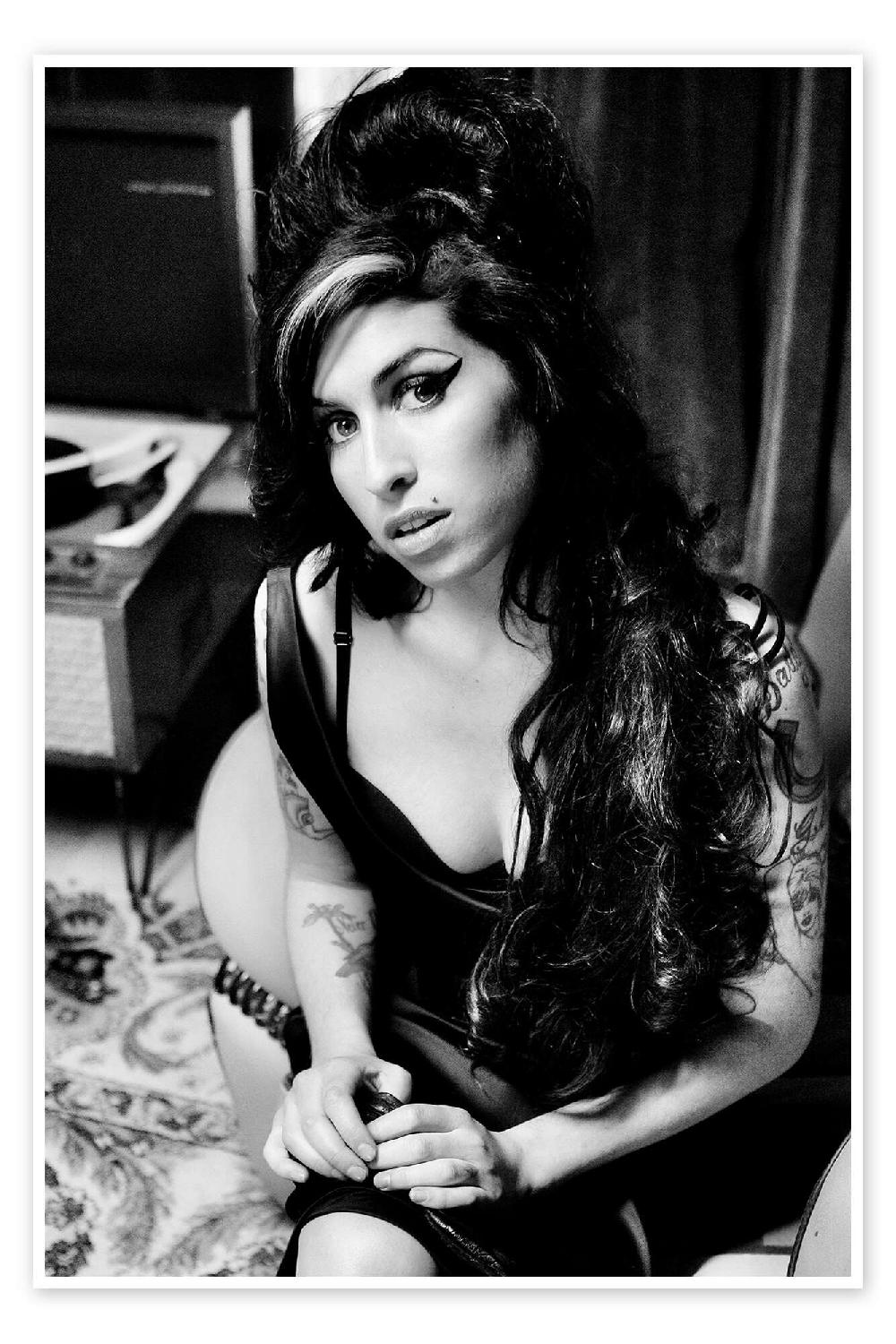 posterlounge Poster Amy Winehouse backstage