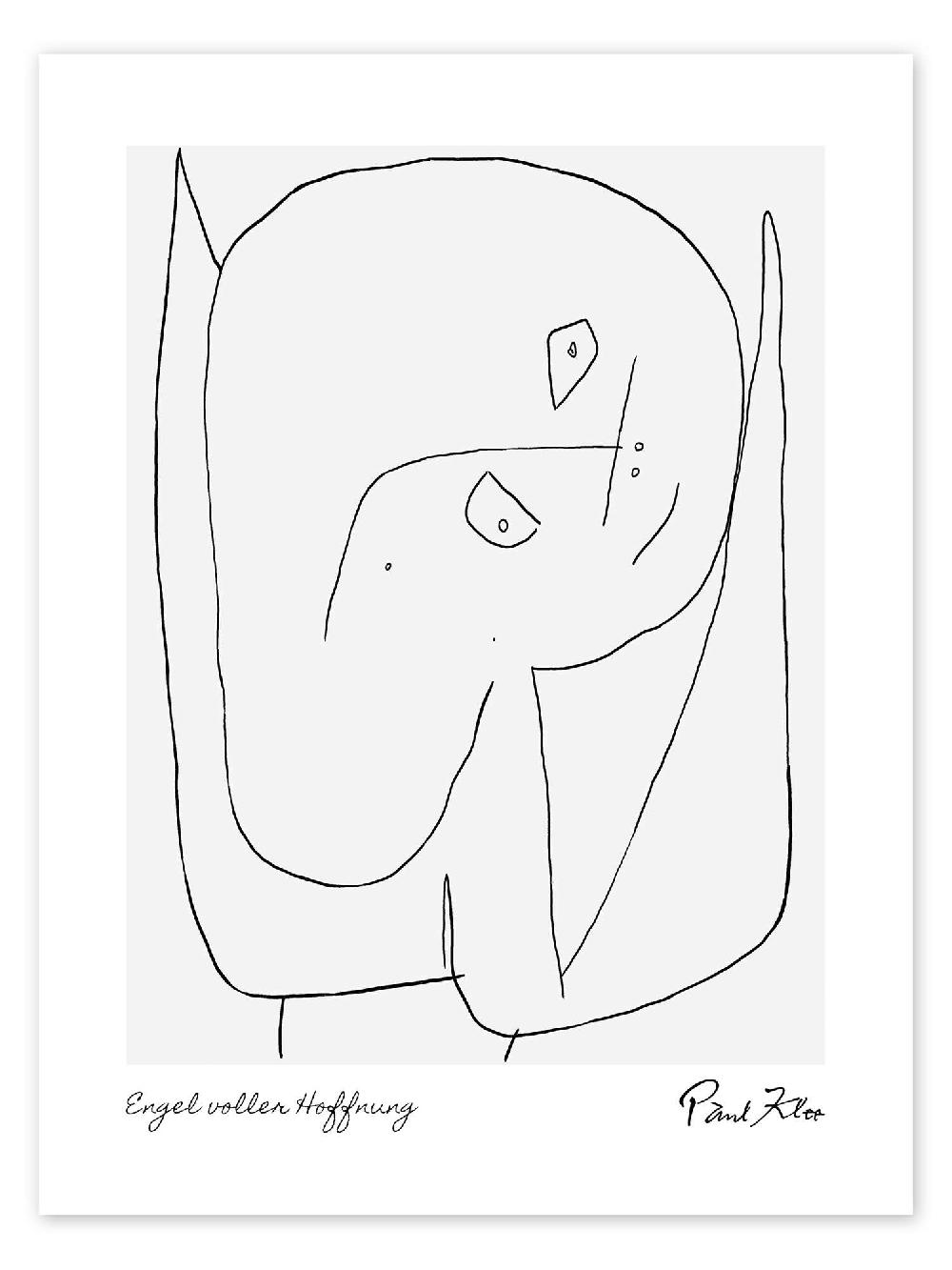 posterlounge Poster Angel Full of Hope