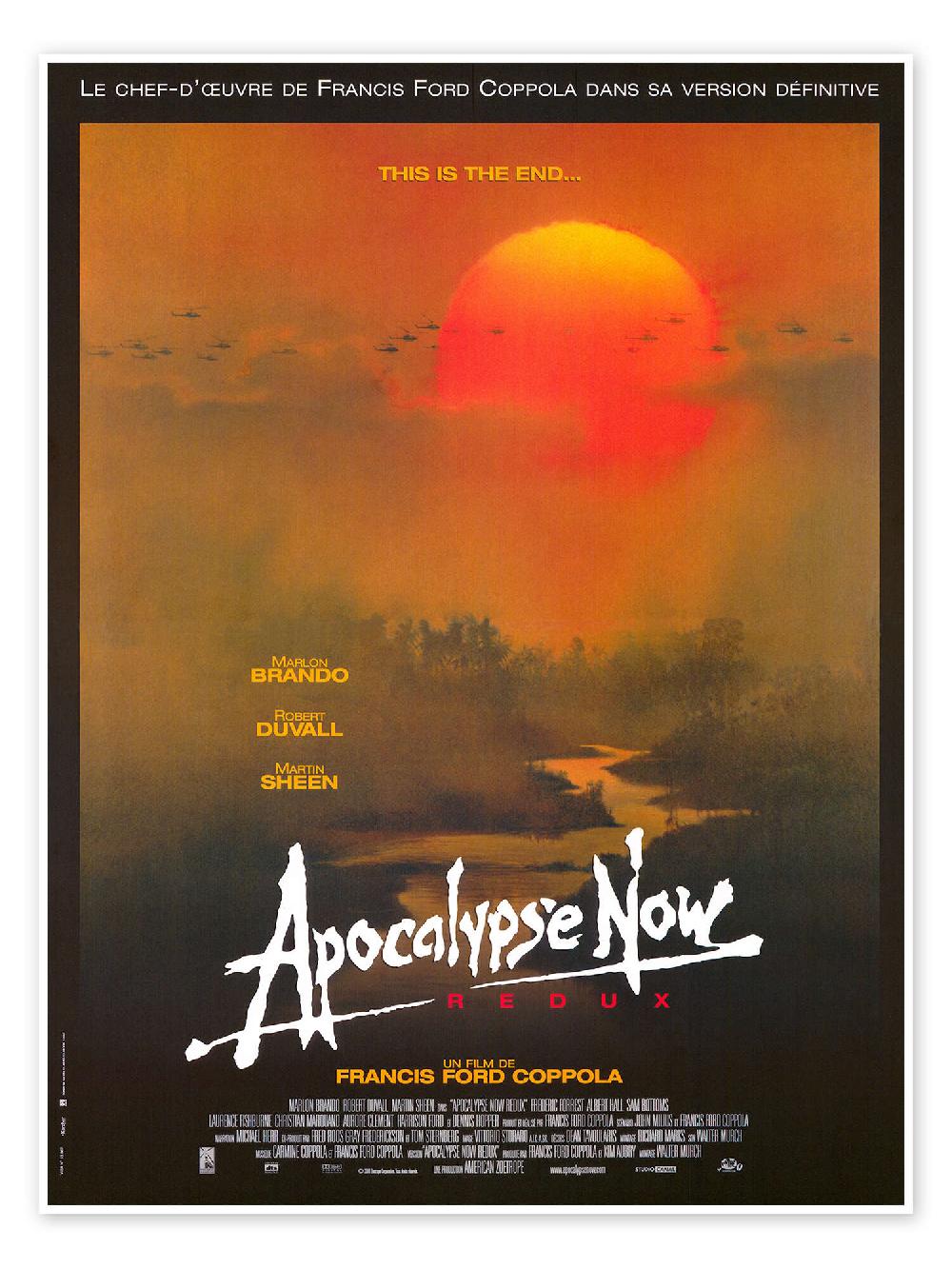 posterlounge Poster Apocalypse Now (Frans)