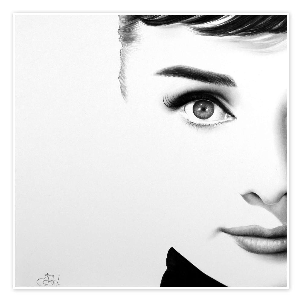 posterlounge Poster Audrey Hepburn I