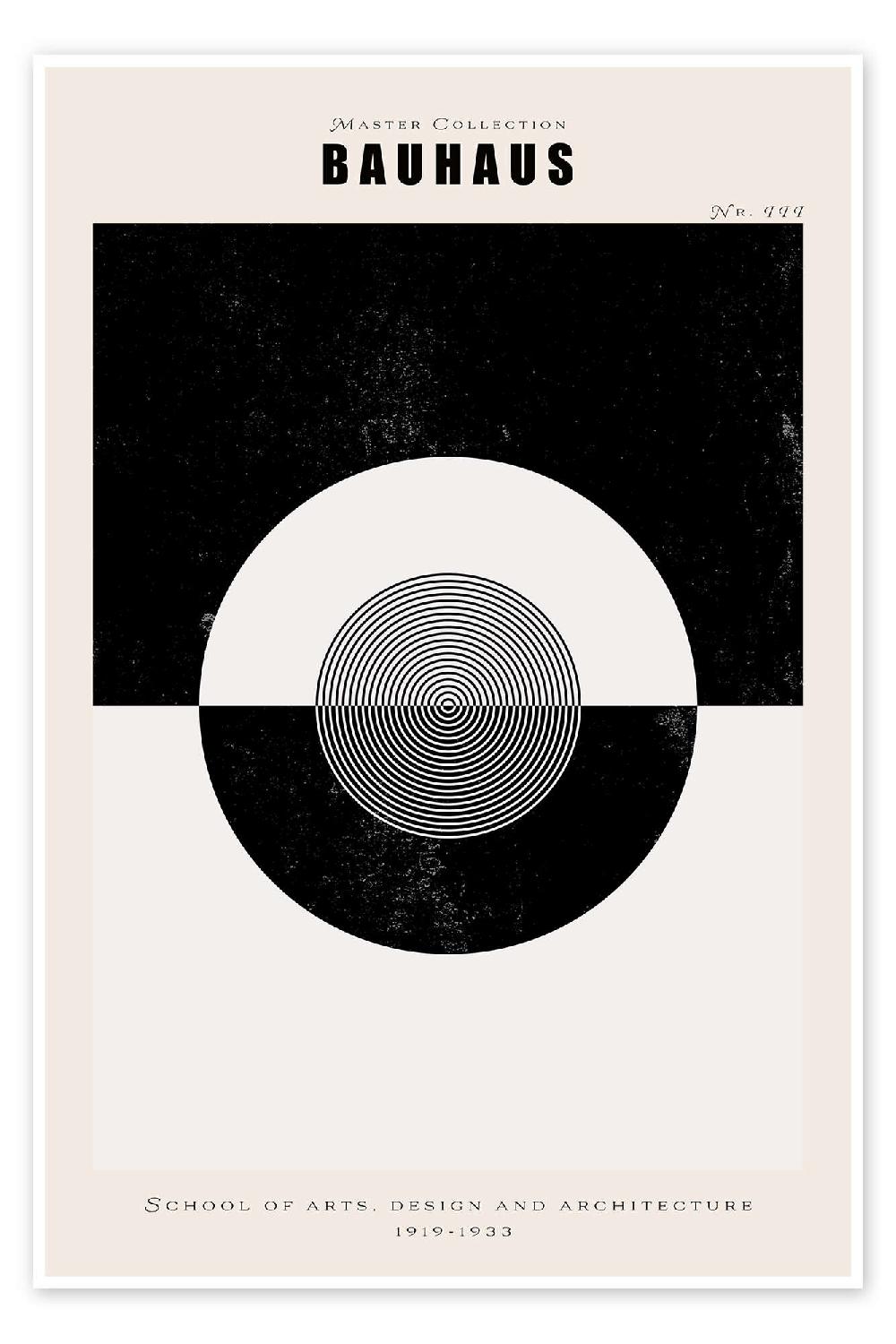 posterlounge Poster Bauhaus 1919 - 1933