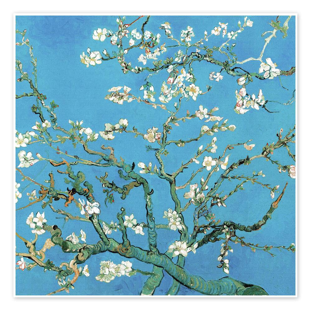 posterlounge Poster Bloeiende amandeltakken 1890