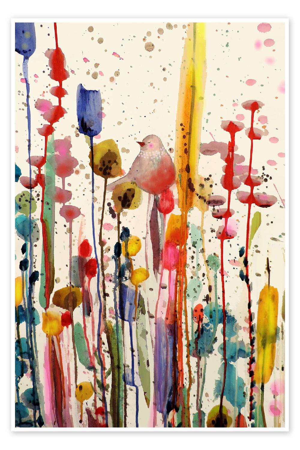 posterlounge Poster Ce doux matin