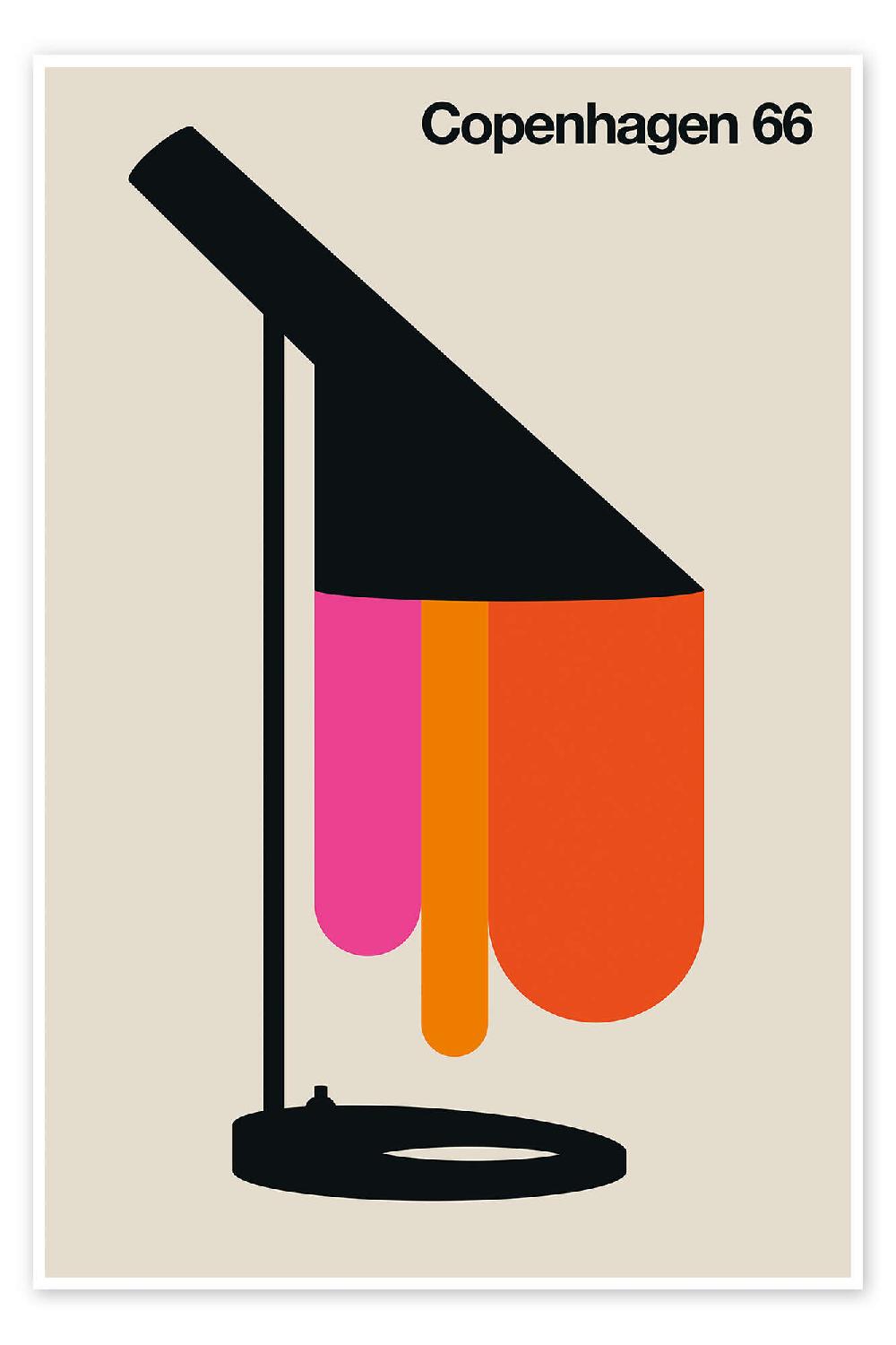 posterlounge Poster Copenhagen 66