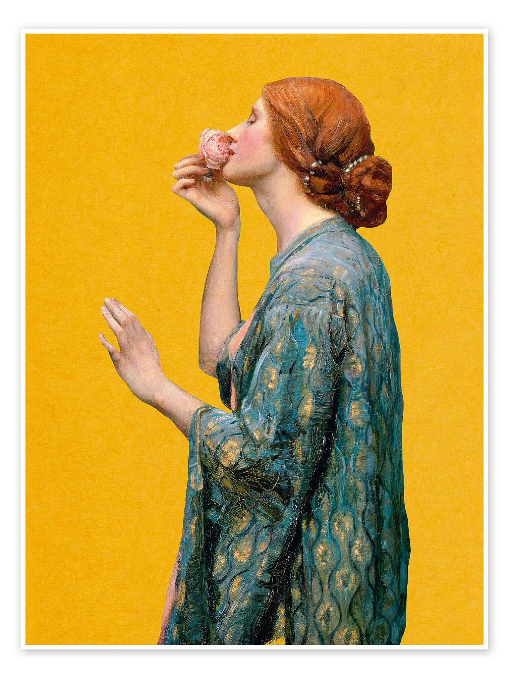 posterlounge Poster De ziel van de Rose