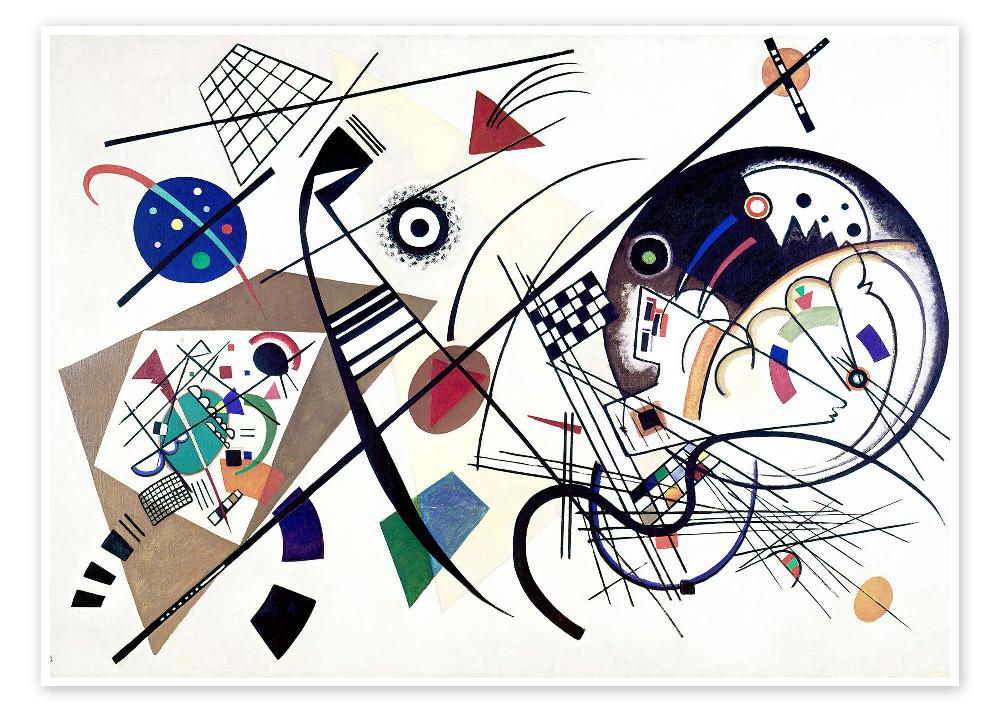 posterlounge Poster Doorlopende lijn