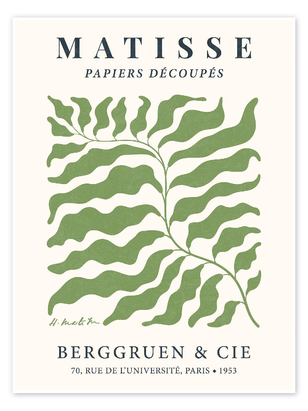 posterlounge Poster Floral Abstract III