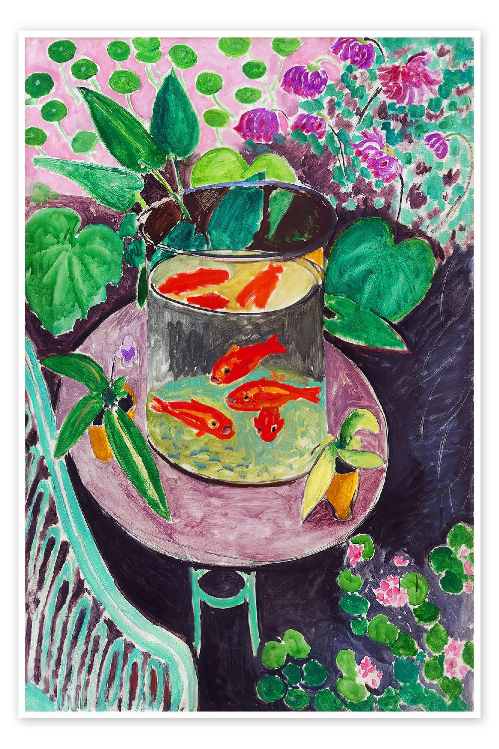 posterlounge Poster Goldfish