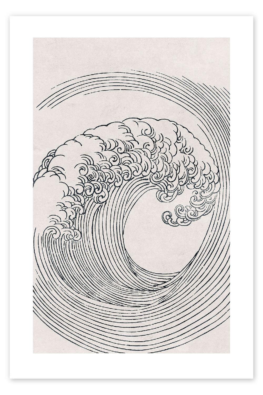 posterlounge Poster Golf I