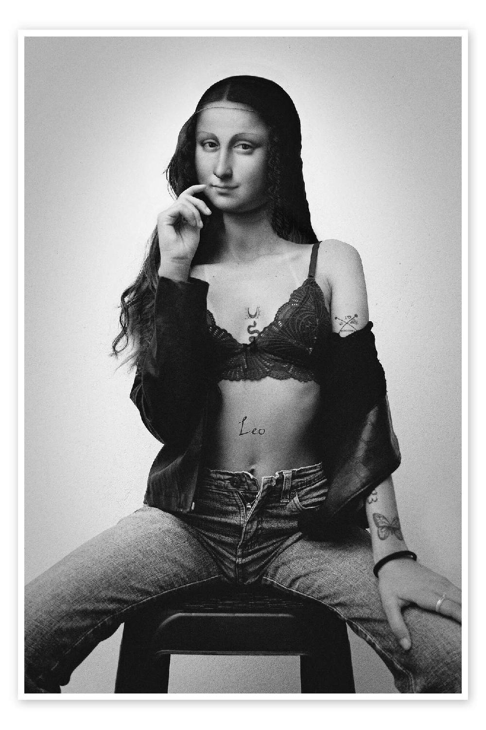 posterlounge Poster Hot Mona