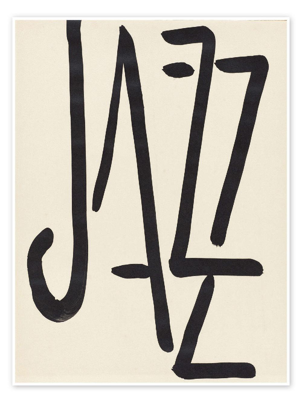 posterlounge Poster Jazz 1947