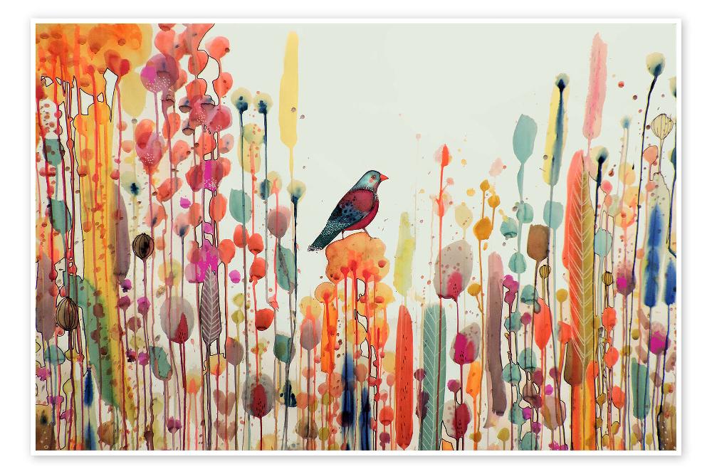 posterlounge Poster Joie de vivre - Levensfreugde