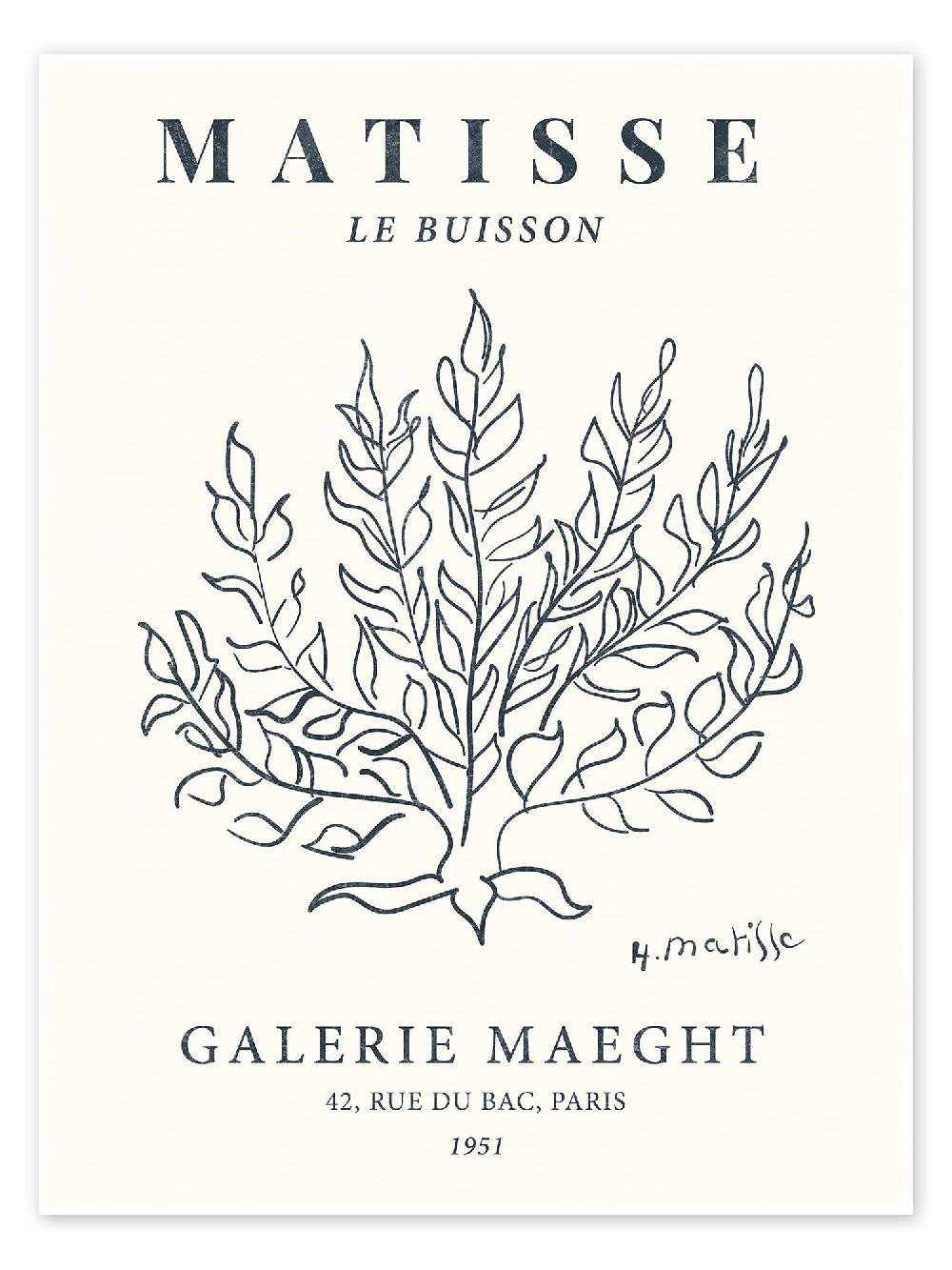 posterlounge Poster Le Buisson