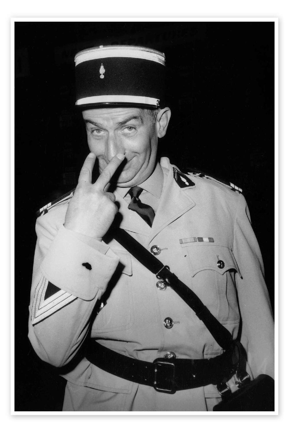 posterlounge Poster Louis de Funes 1971