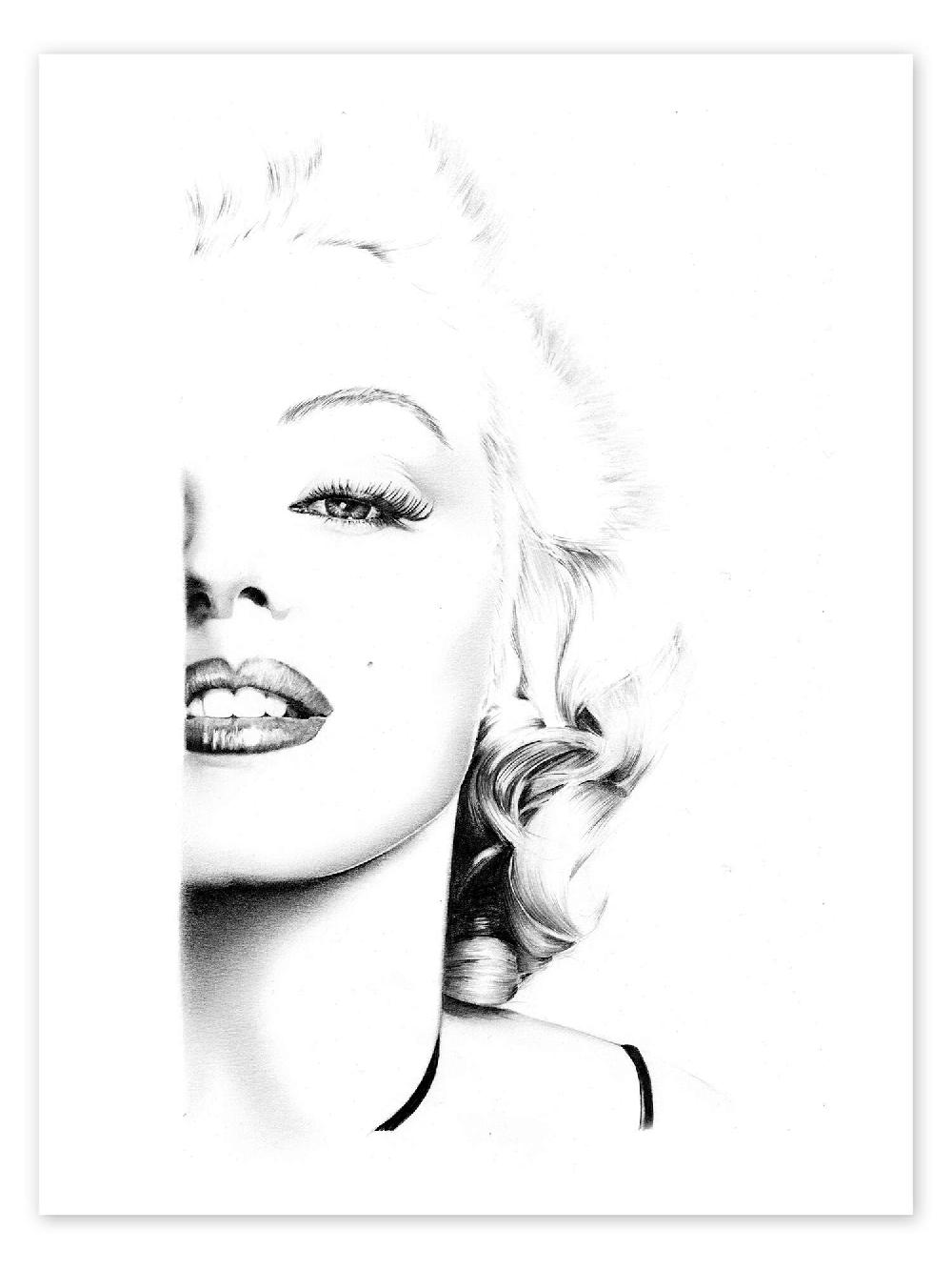 posterlounge Poster Marilyn Monroe III