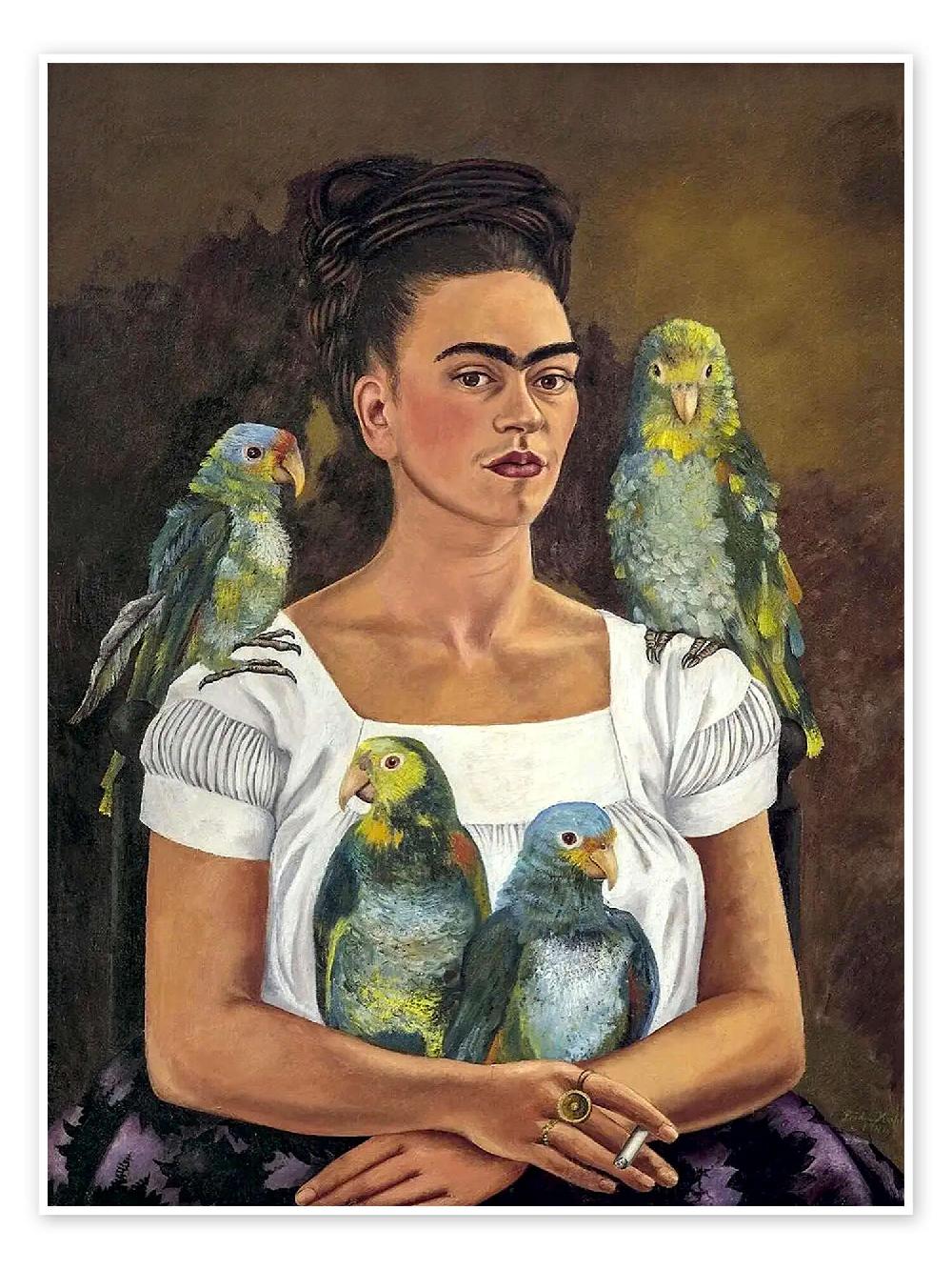 posterlounge Poster Me and My Parrots 1941