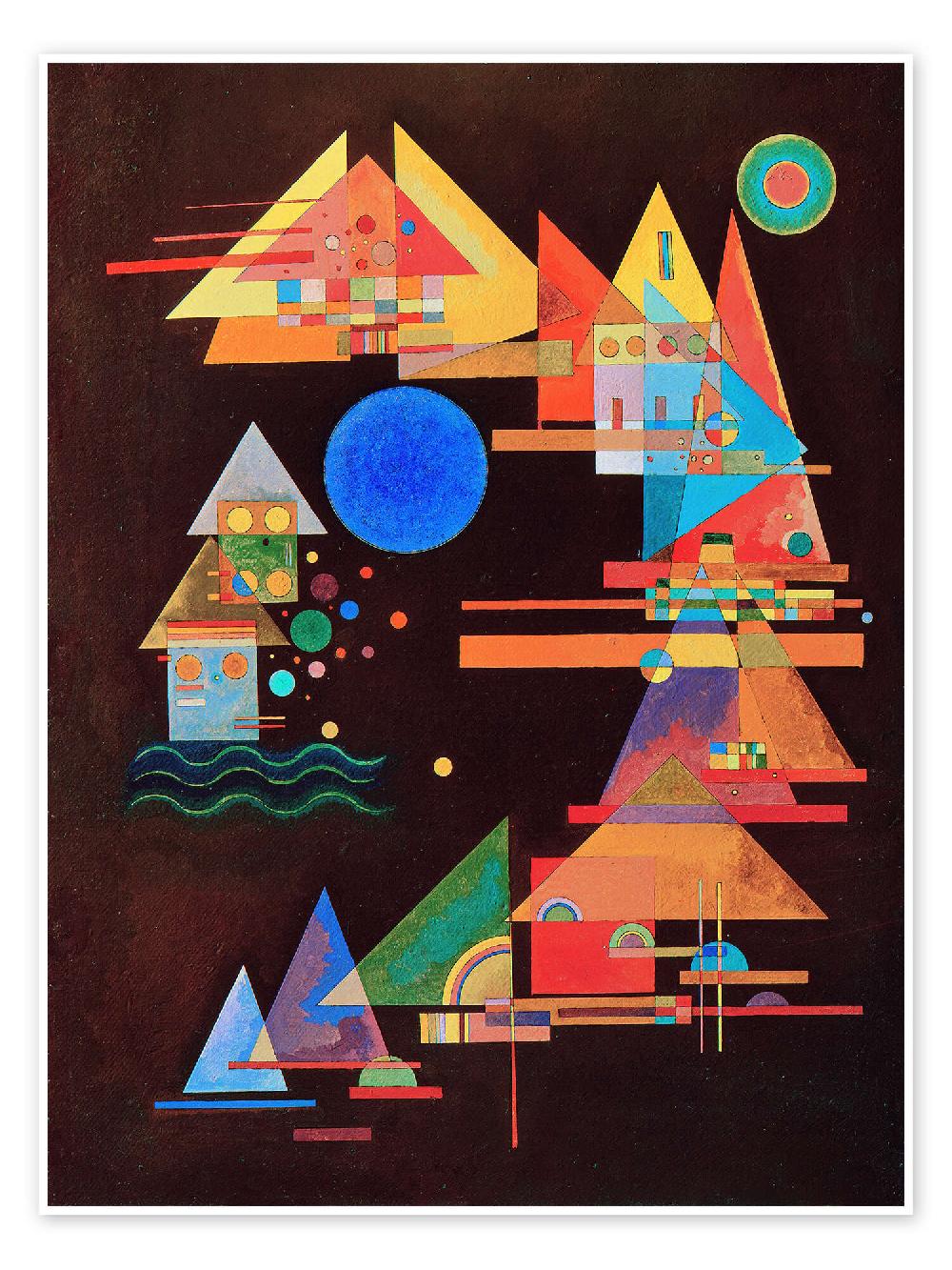 posterlounge Poster Peaks in the bow