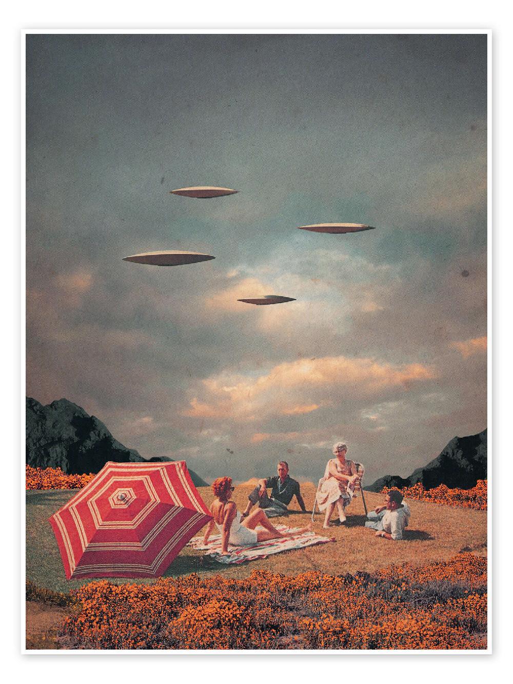 posterlounge Poster Pretend They Never Came