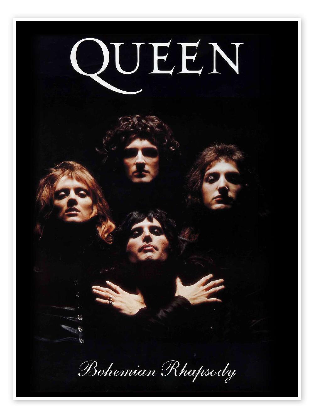 posterlounge Poster Queen - Bohemian Rhapsody