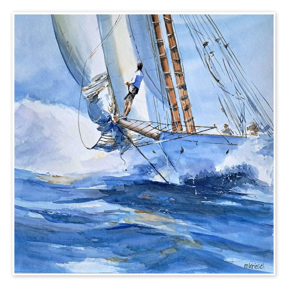 posterlounge Poster Sailing just for fun