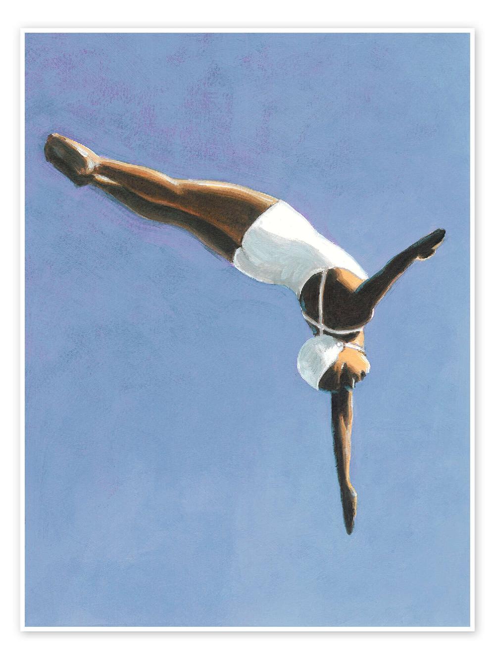 posterlounge Poster Schoonspringen