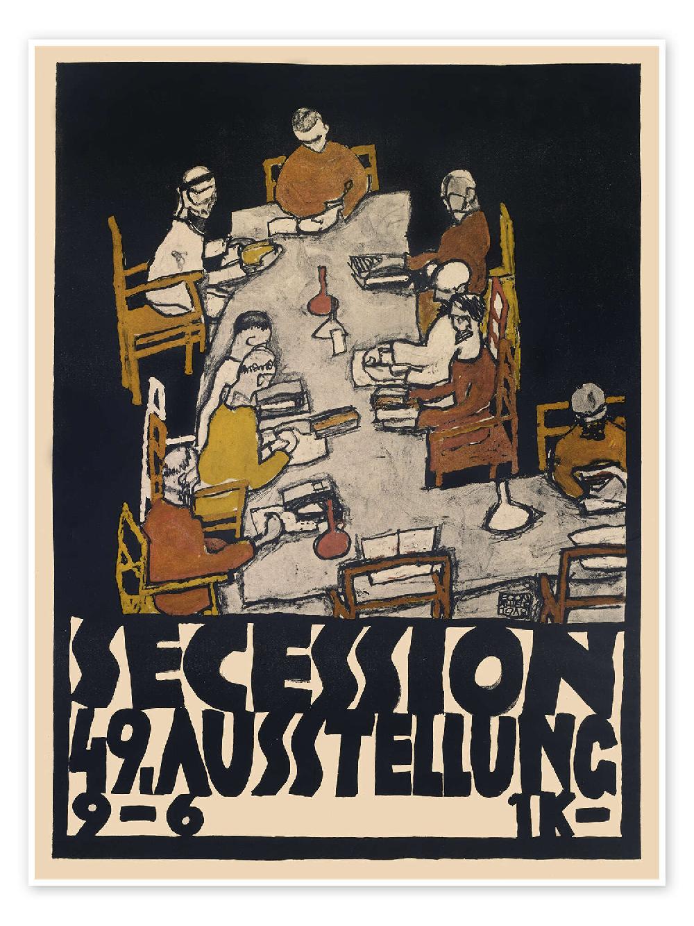 posterlounge Poster Secession 49. Exhibition 1918