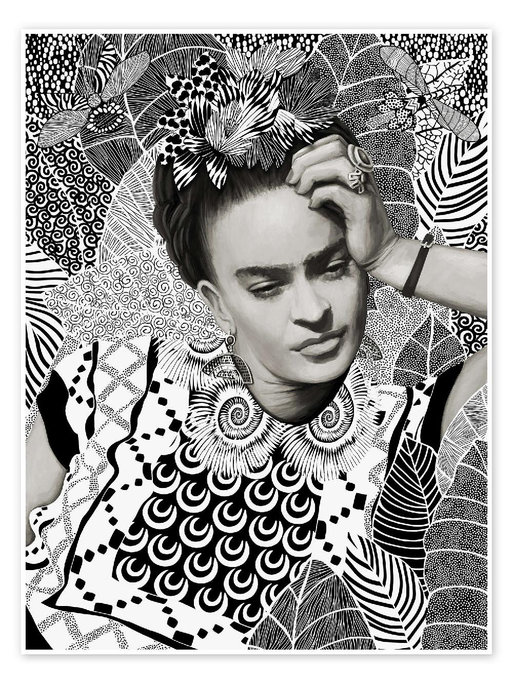 posterlounge Poster Silence of Her Sombras