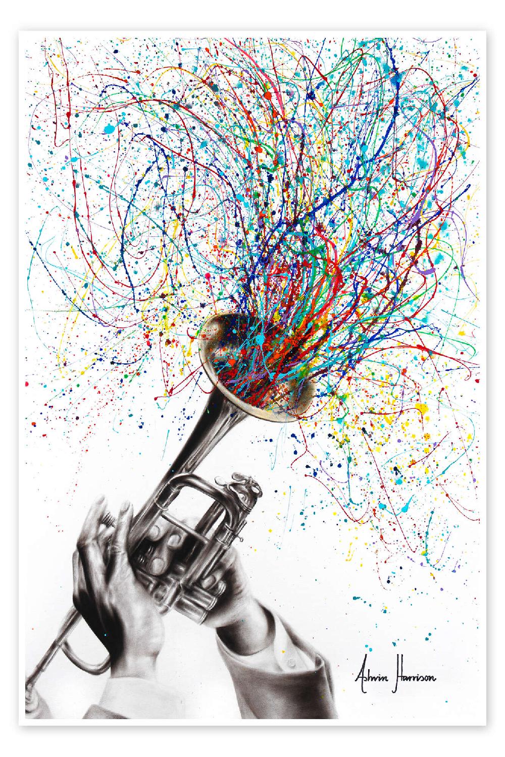 posterlounge Poster Soul of Sound