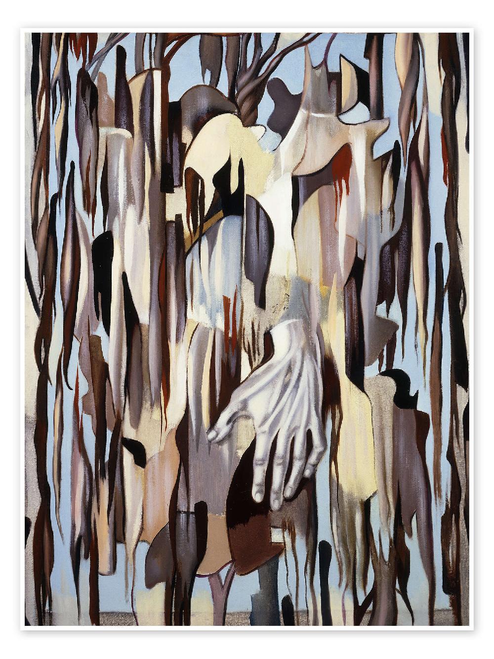 posterlounge Poster Surrealist Hand 1947