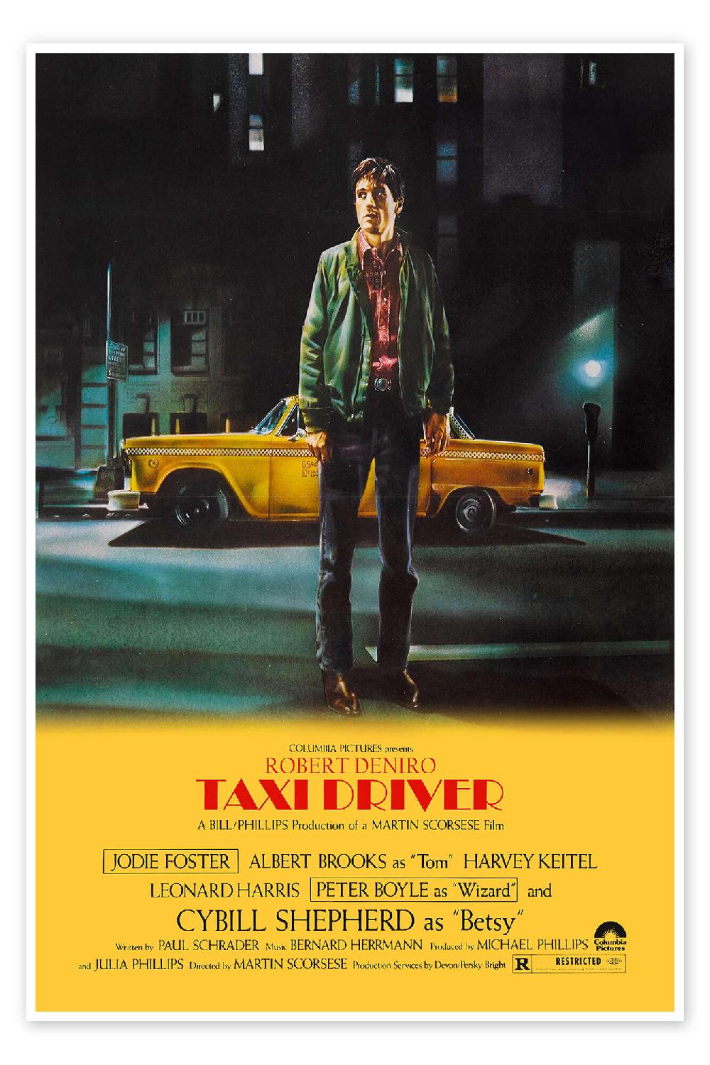 posterlounge Poster Taxi Driver (Engels)
