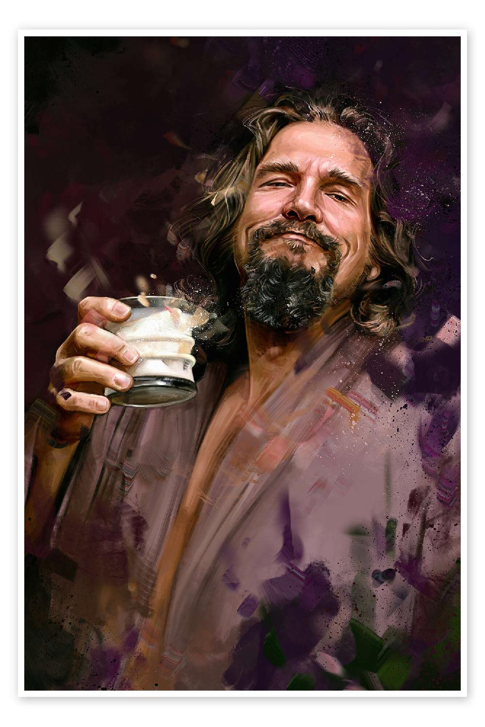 posterlounge Poster The Big Lebowski