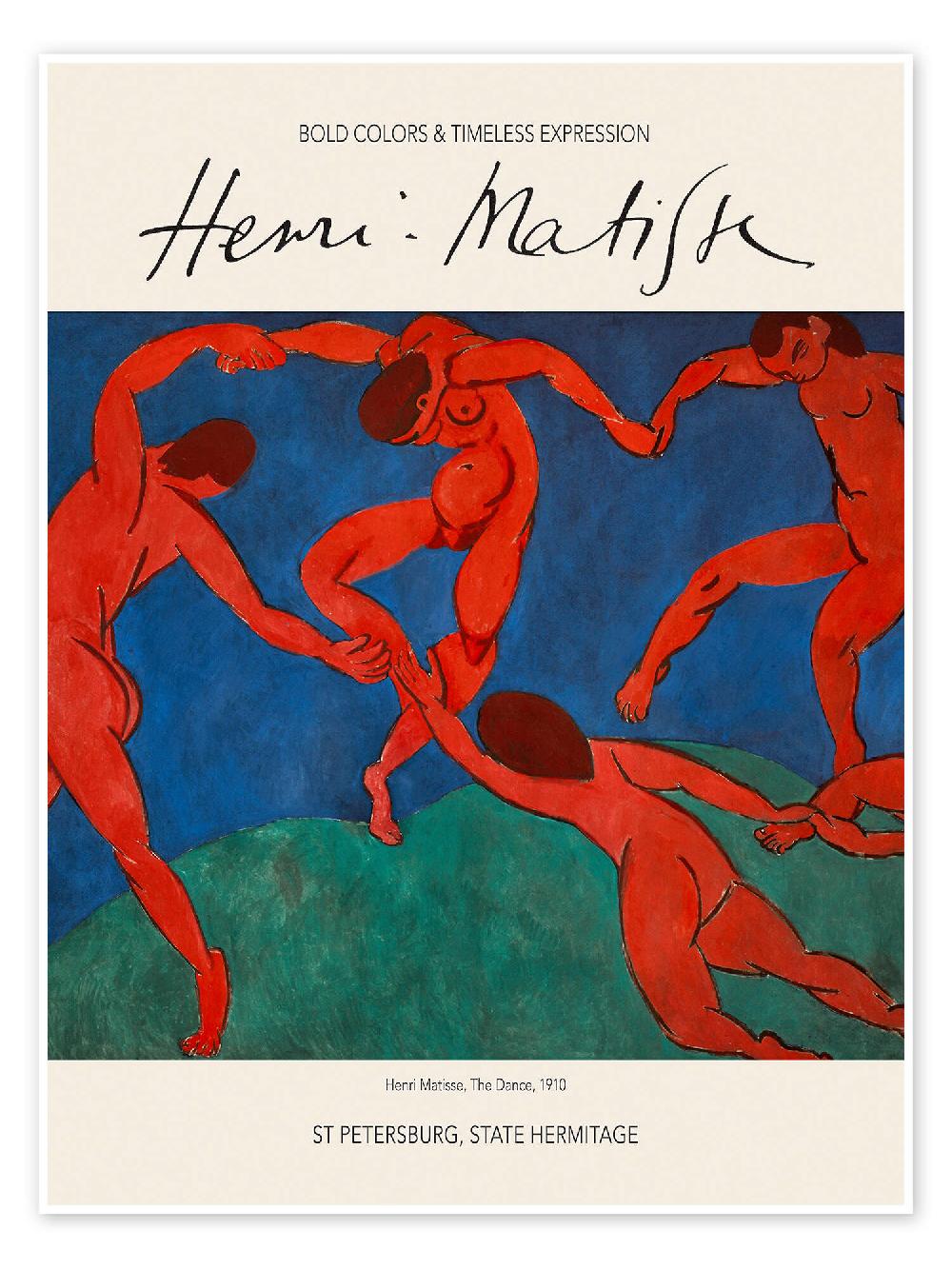 posterlounge Poster The Dance 1910 II