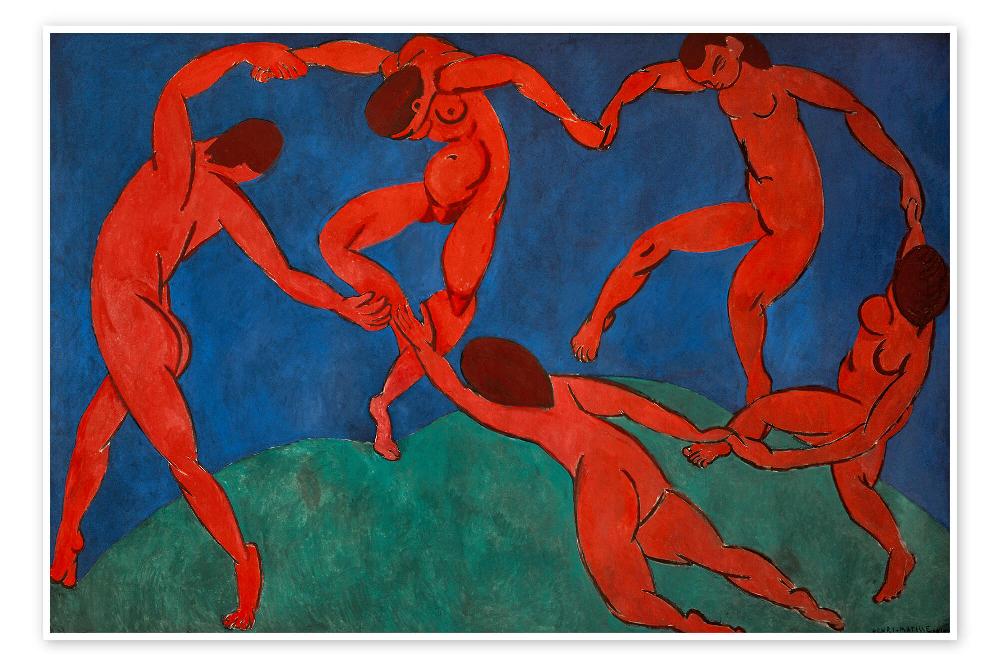 posterlounge Poster The Dance 1910