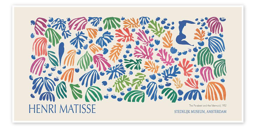 posterlounge Poster The Parakeet and the Mermaid